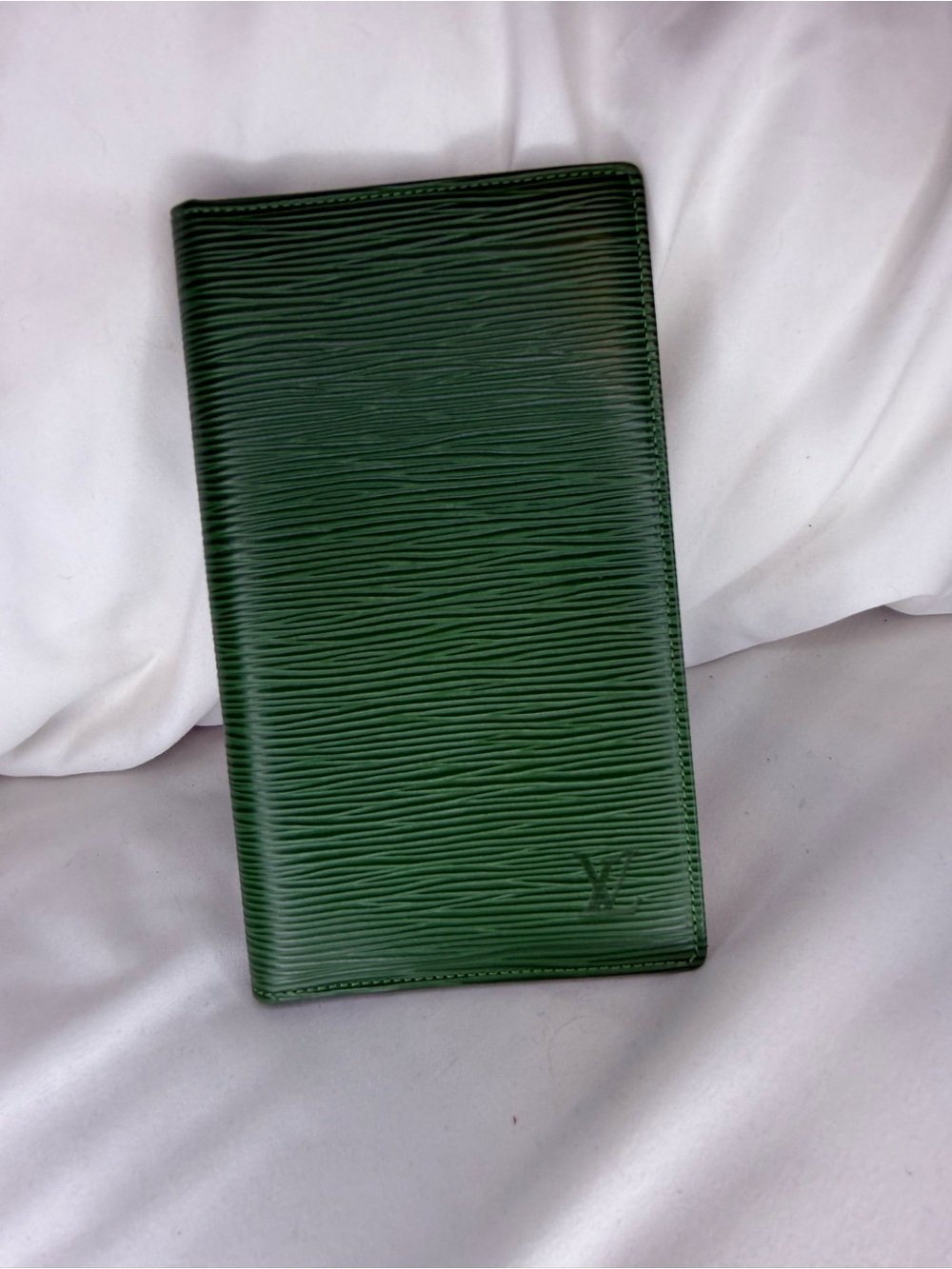 Louis Vuitton Green Epi Leather Long Wallet
